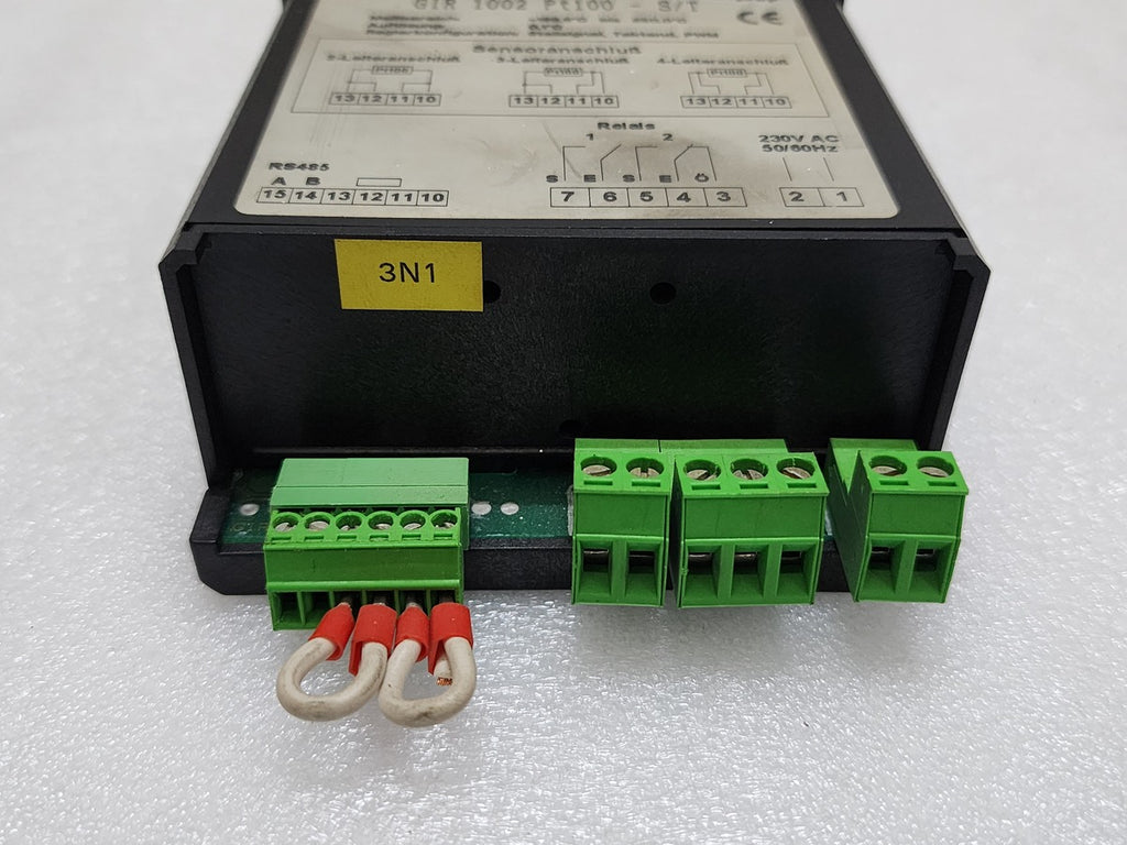 GREISINGER ELECTRONIC GIR 1002 PT100 - S/T TEMPERATURE CONTROLLER 230VAC