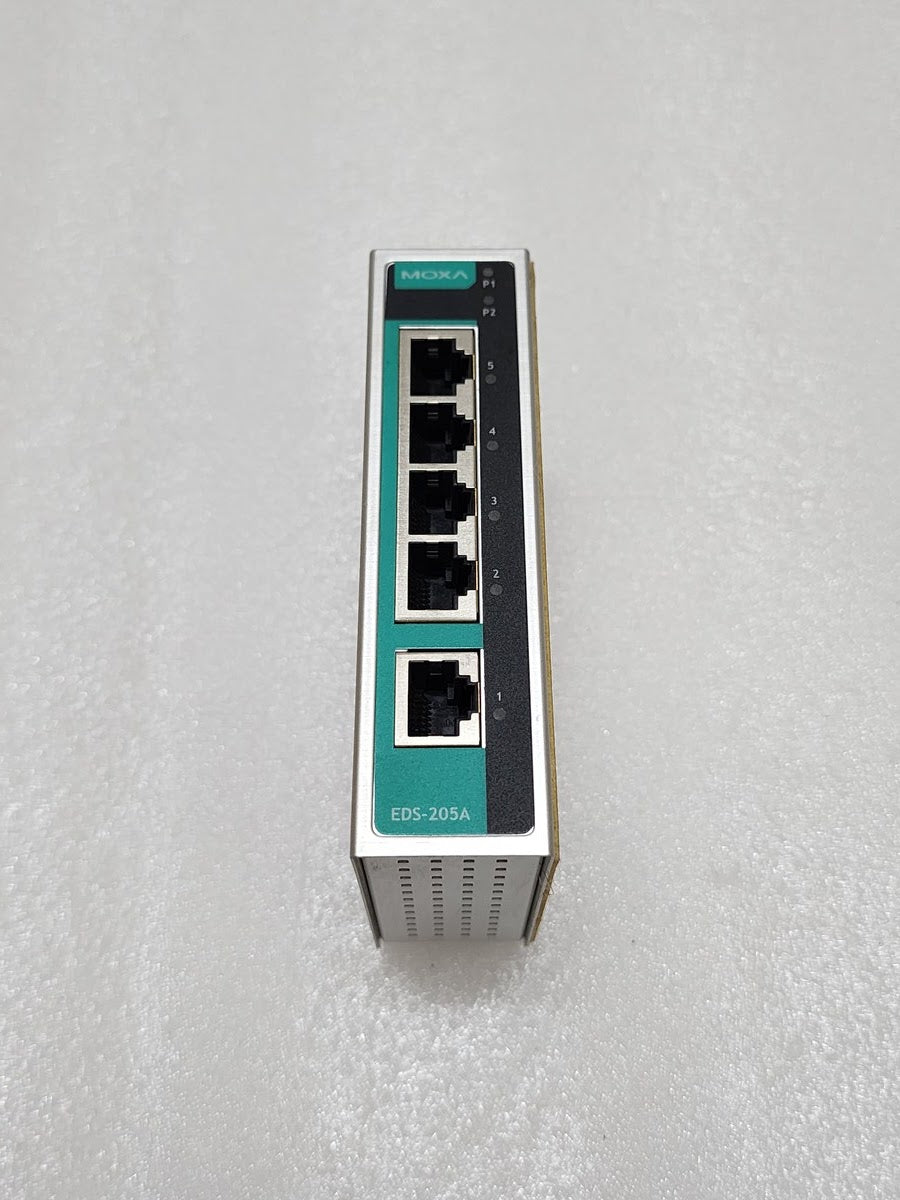 MOXA EDS-205A INDUSTRIAL ETHERNET SWITCH 3093001000131