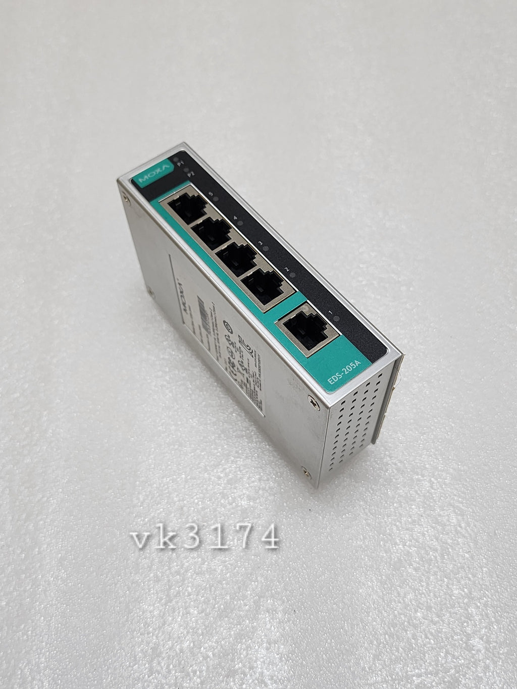 MOXA EDS-205A INDUSTRIAL ETHERNET SWITCH 3093001000131