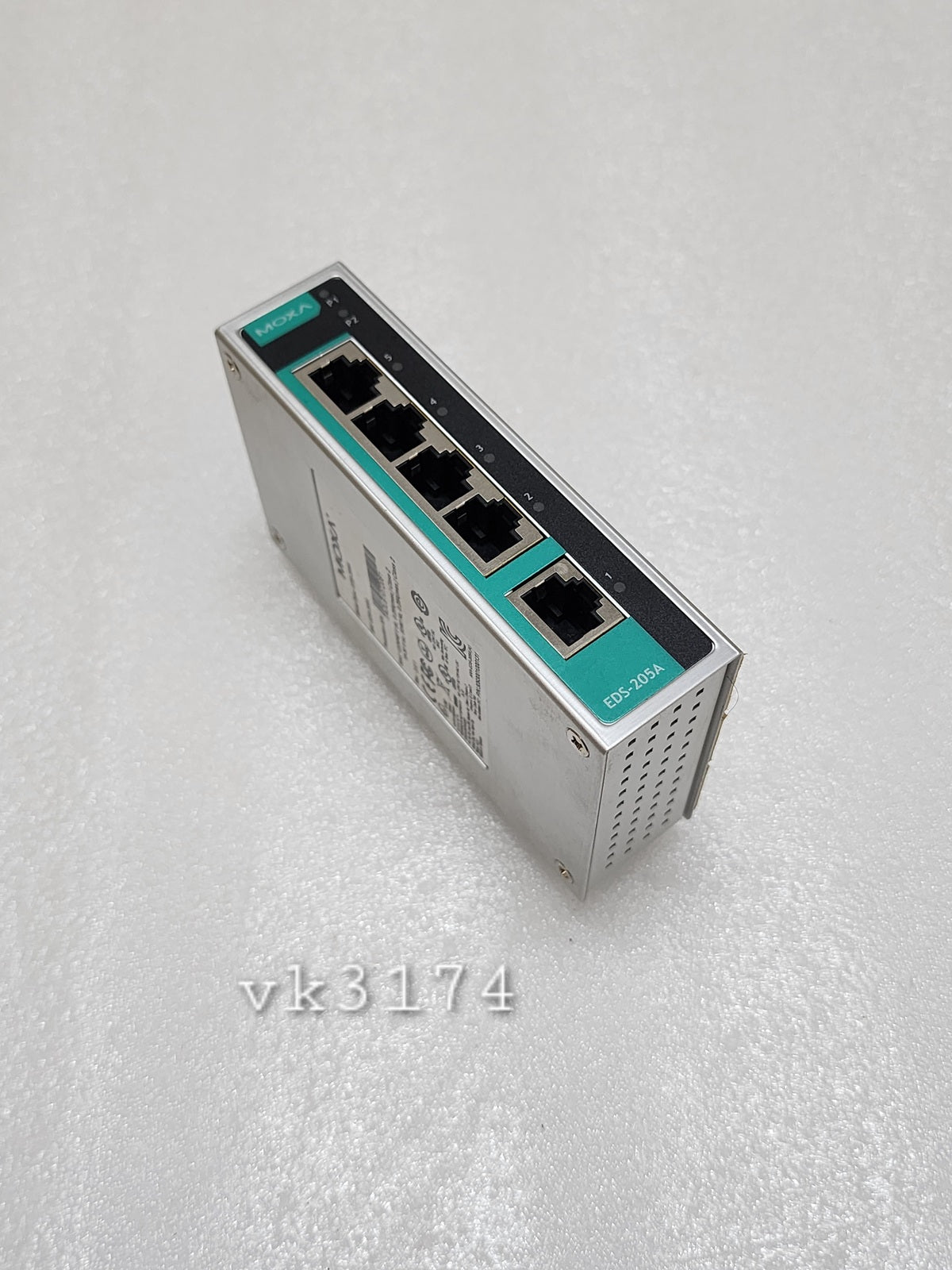 MOXA EDS-205A INDUSTRIAL ETHERNET SWITCH 3093001000131