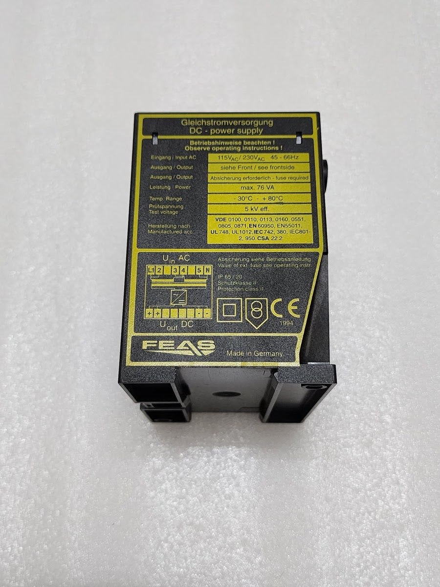 FEAS PSLC243 DC POWER SUPPLY 24V 3A