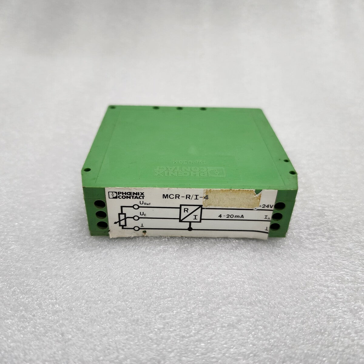 PHOENIX CONTACT MCR-R/I-4 SIGNAL ISOLATOR 2769459