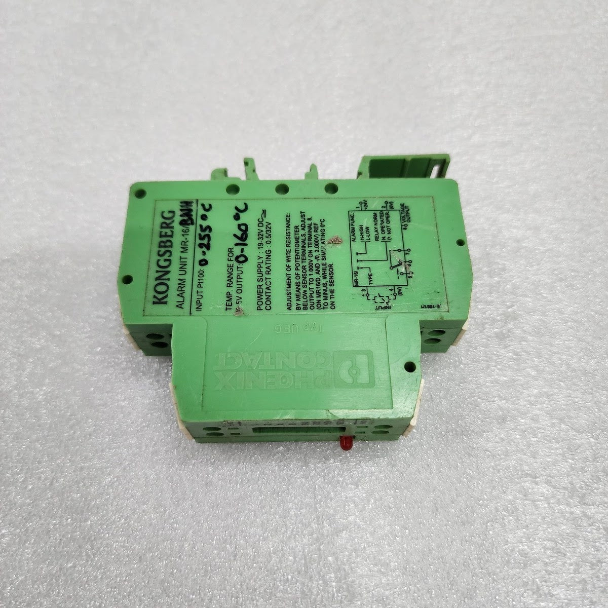 KONGSBERG MR-16/BNH ALARM UNIT 19-32VDC
