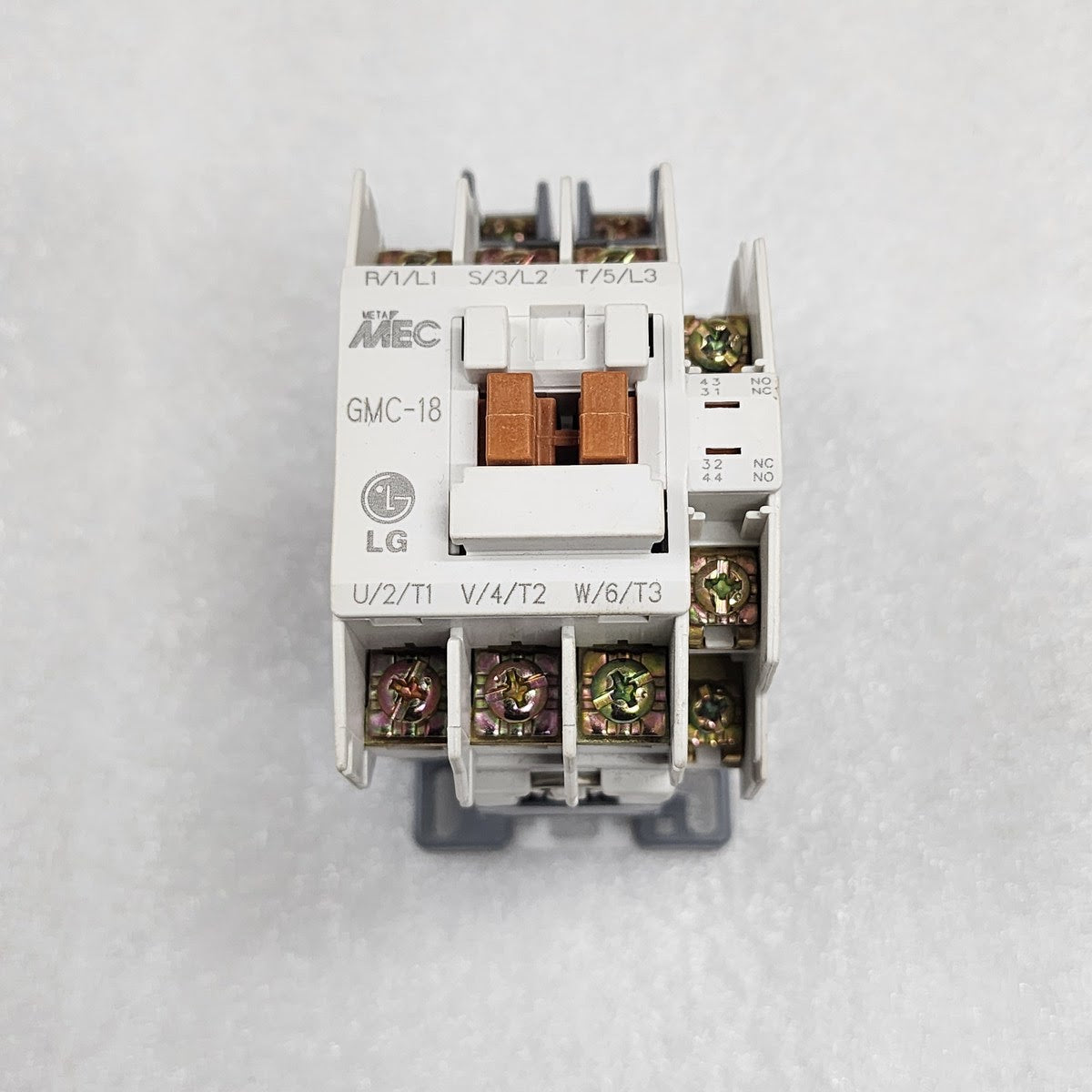 LG ELECTRIC GMC-18 MAGNETIC CONTACTOR 18A COIL VOLTAGE 100-110V AC GMC(D)-18