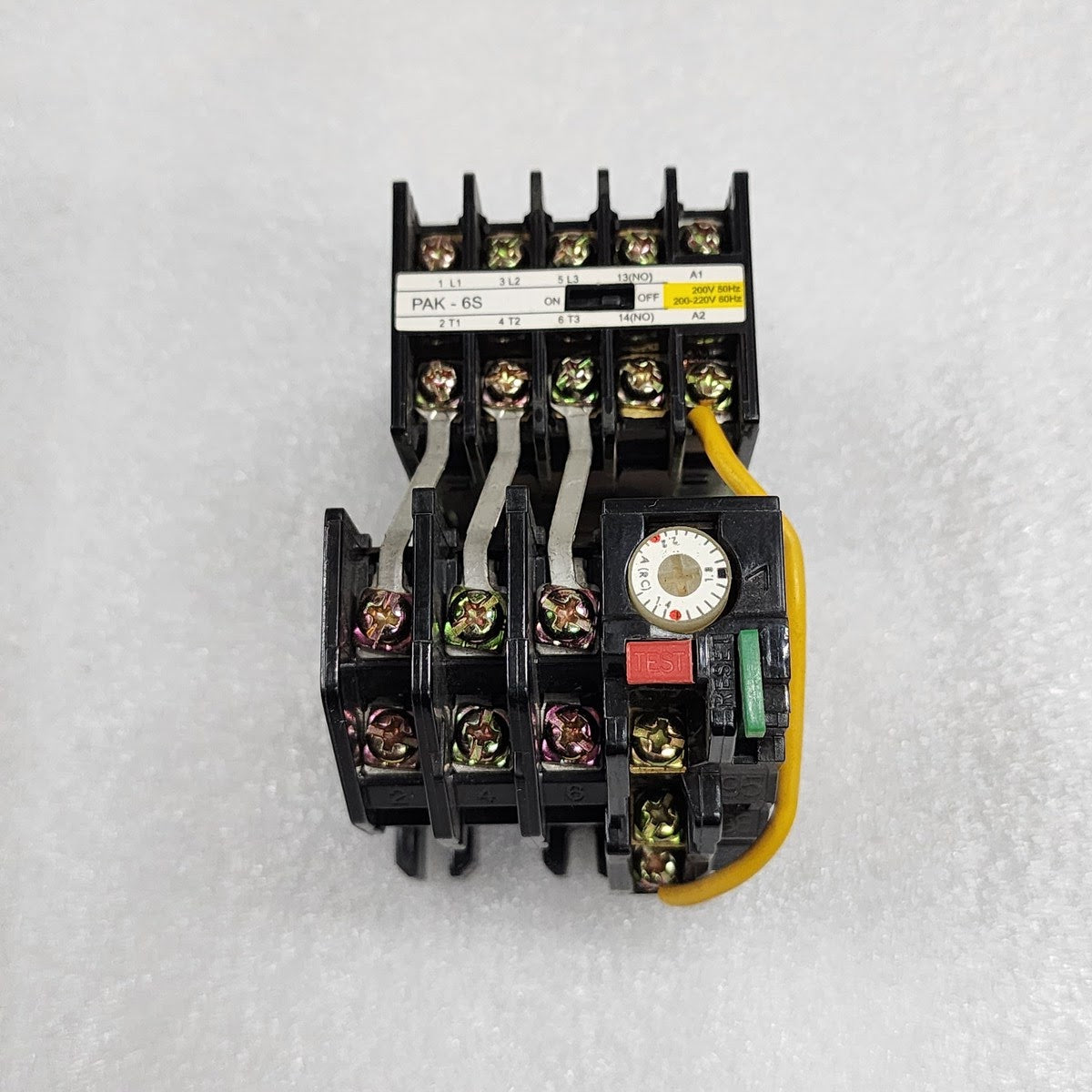 ANAM LEGRAND PAK-6ST-3 MAGNETIC STARTER 15A T-11-3 OVERLOAD RELAY