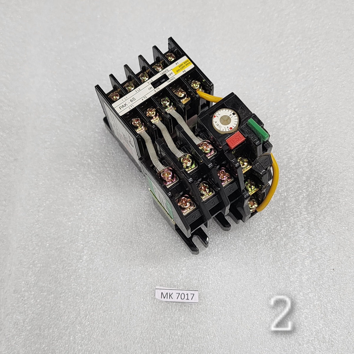 ANAM LEGRAND PAK-6ST-3 MAGNETIC STARTER 15A T-11-3 OVERLOAD RELAY