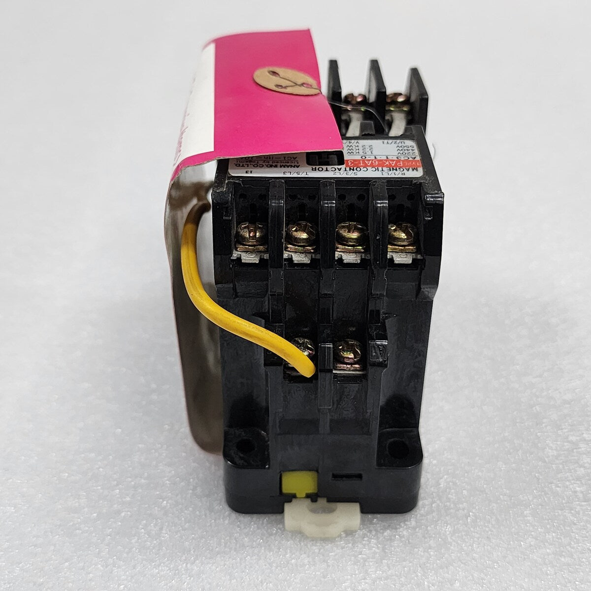 ANAM IND TOGAMI PAK-6AT-3 MAGNETIC CONTACTOR COIL VOLTAGE 200-220V