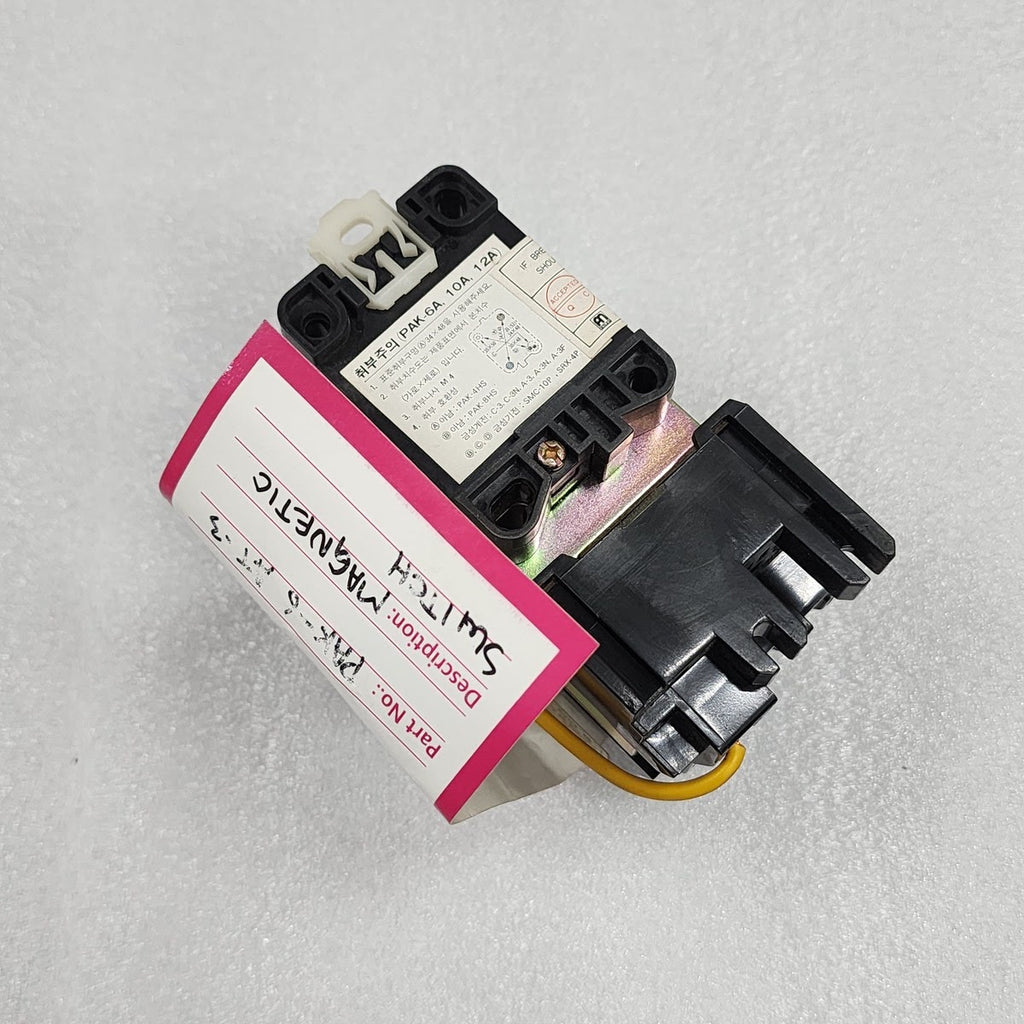 ANAM IND TOGAMI PAK-6AT-3 MAGNETIC CONTACTOR COIL VOLTAGE 200-220V