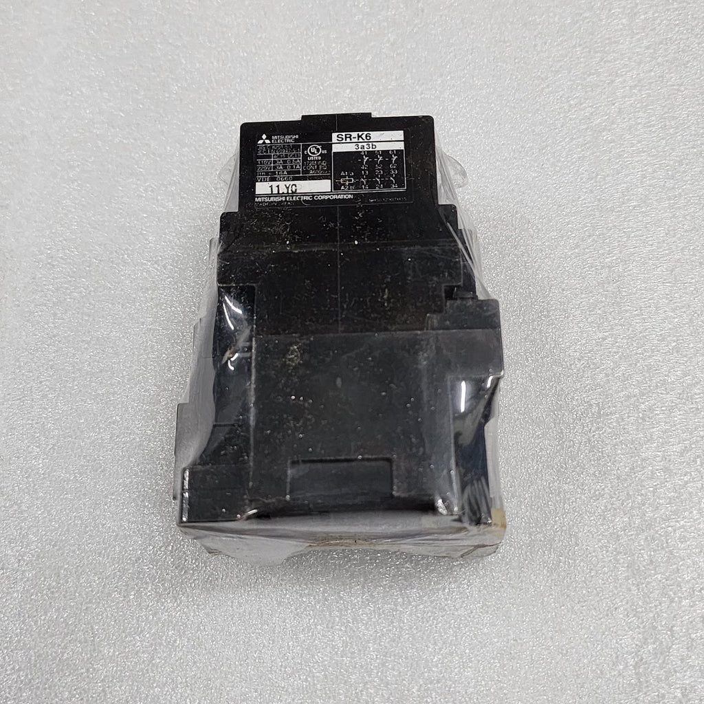 MITSUBISHI ELECTRIC SR-K6 3a3b CONTACTOR COIL VOLTAGE 380-440VAC