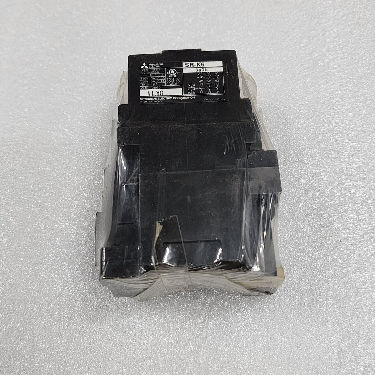 MITSUBISHI ELECTRIC SR-K6 3a3b MAGNETIC CONTACTOR