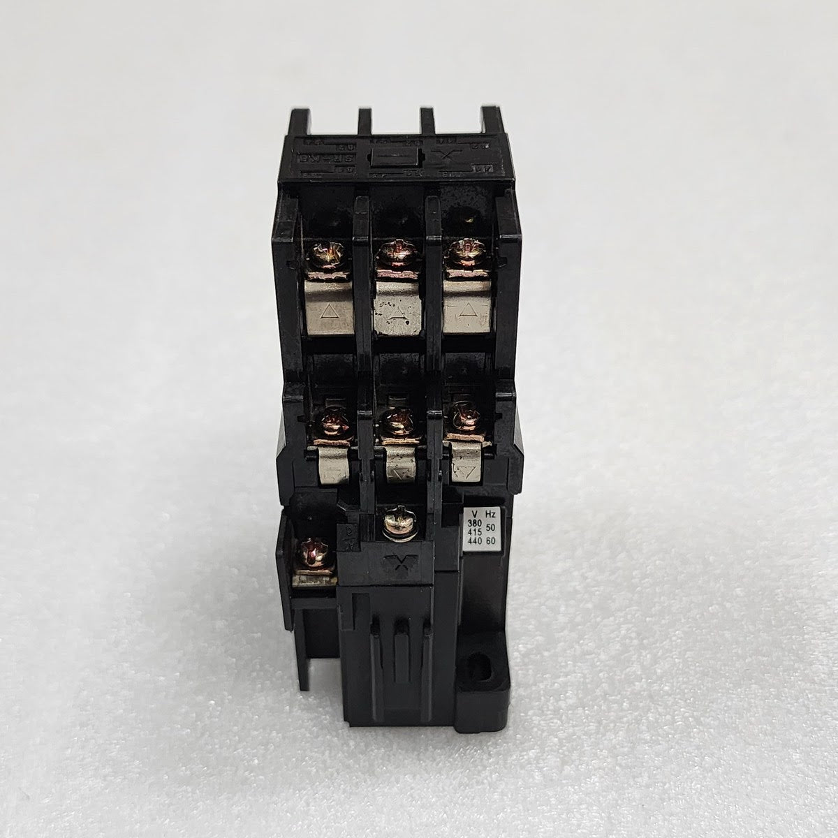 MITSUBISHI ELECTRIC SR-K6 3a3b MAGNETIC CONTACTOR COIL VOLTAGE 380-440V