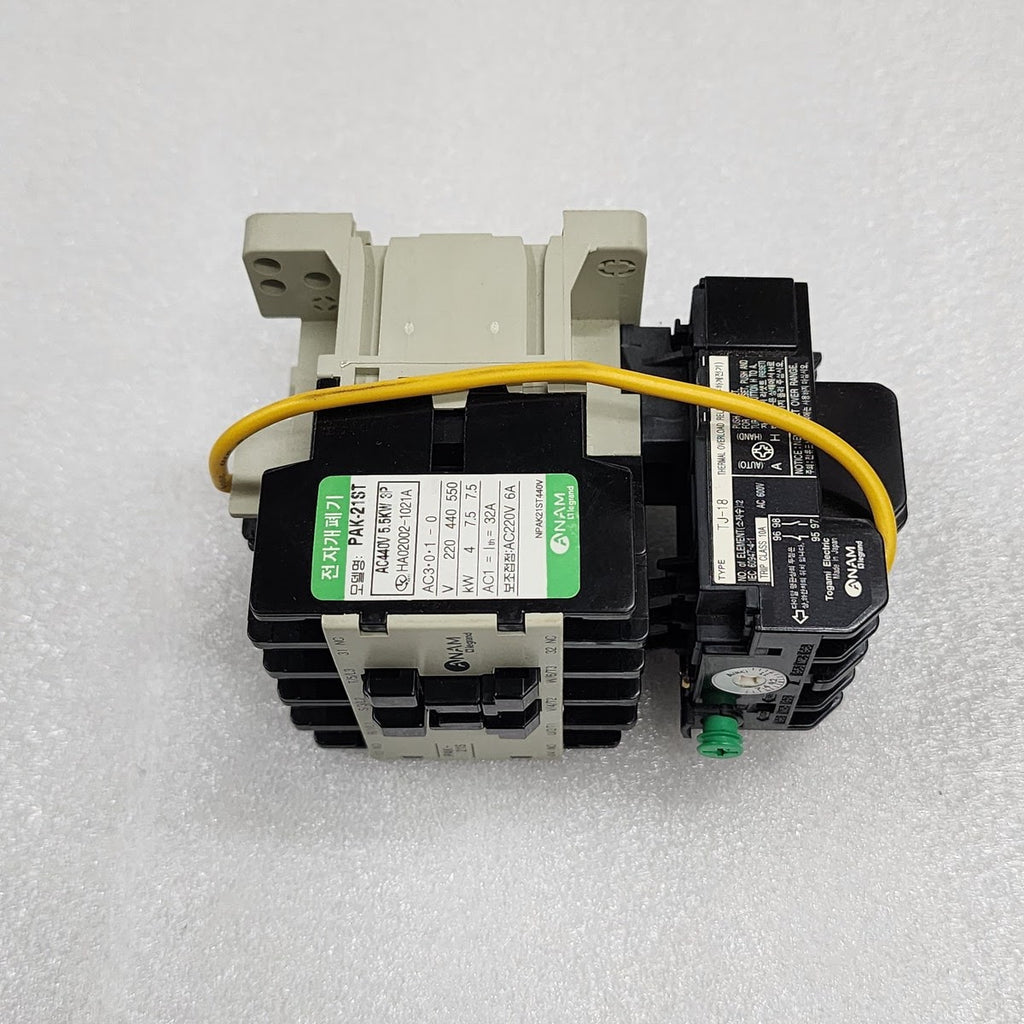 ANAM LEGRAND PAK-21ST MAGNETIC STARTER  TJ-18 OVERLOAD RELAY