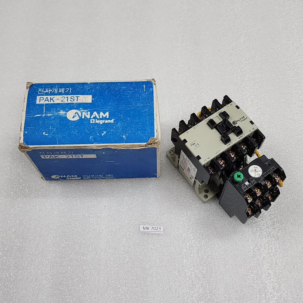 ANAM LEGRAND PAK-21ST MAGNETIC STARTER  TJ-18 OVERLOAD RELAY