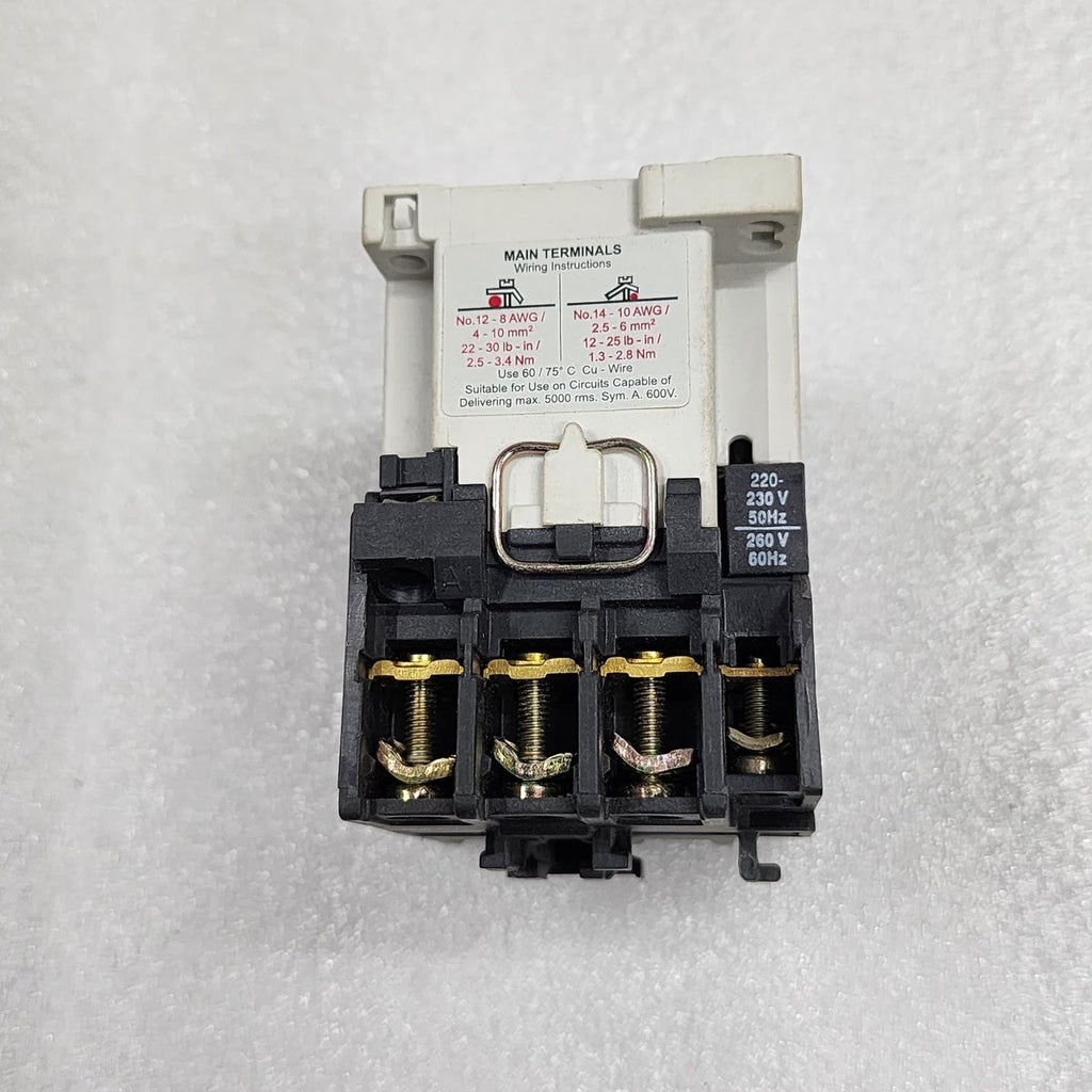 SPRECHER + SCHUH CA3-23-01 MOTOR STARTER CONTACTOR COIL VOLTAGE 220-260V