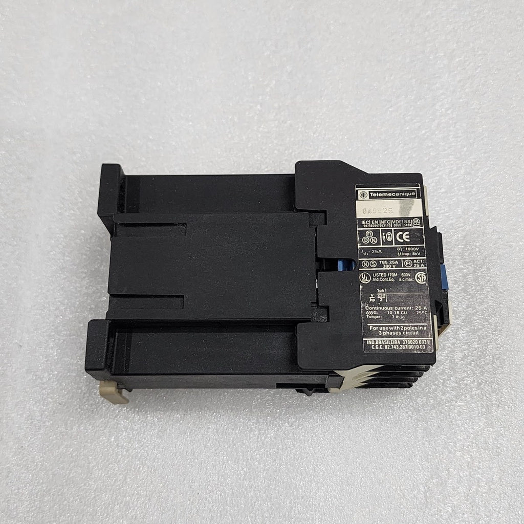 TELEMECANIQUE LP1 D12 008 MAGNETIC CONTACTOR 25A 24V