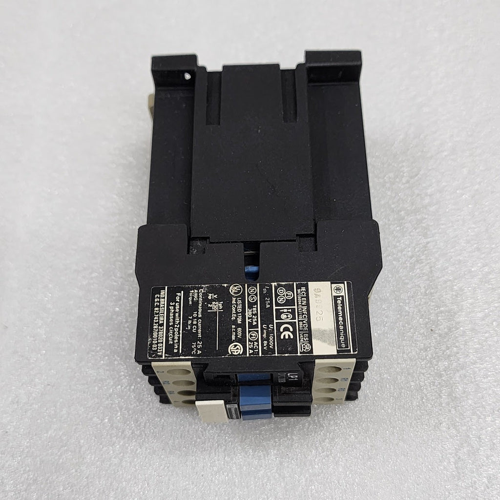 TELEMECANIQUE LP1 D12 008 MAGNETIC CONTACTOR 25A 24V