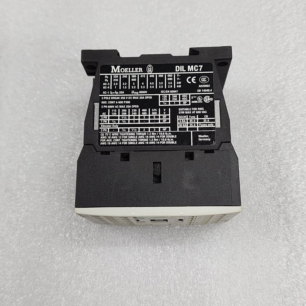 MOELLER XSTART DILMC7-10 CONTACTOR 230V