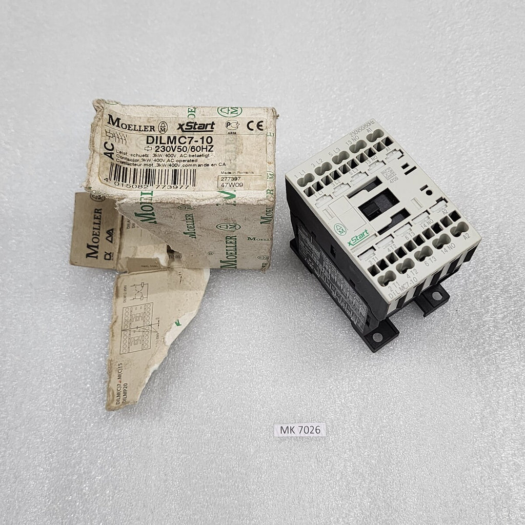 MOELLER XSTART DILMC7-10 CONTACTOR 230V