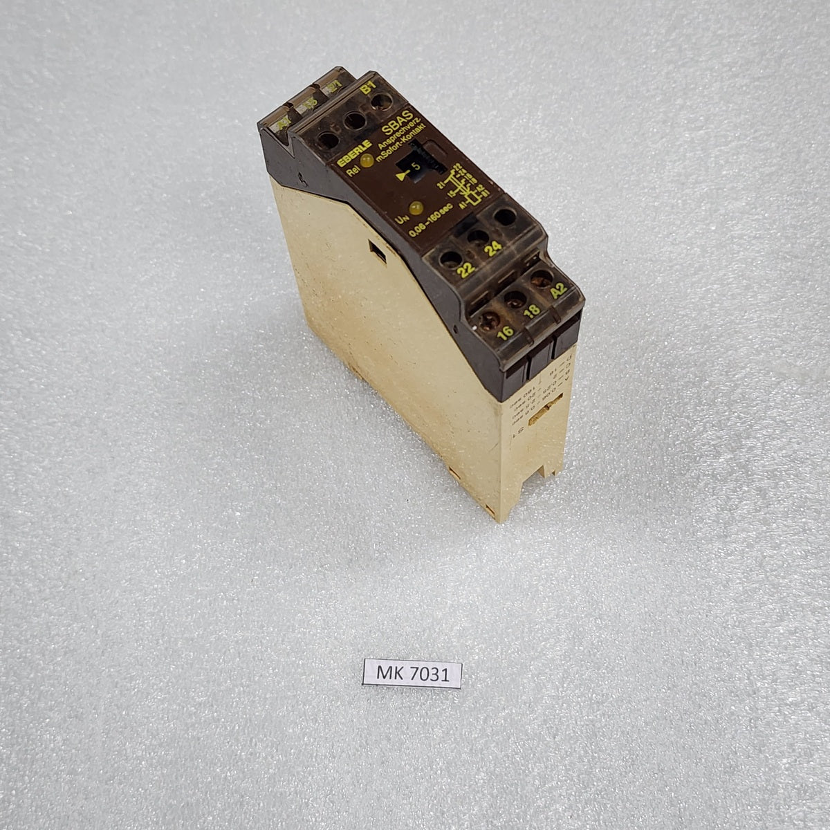 EBERLE SBAS TIMER RELAY 0545 1314 9090 0.06-160SEC 220VAC/24VAC-DC