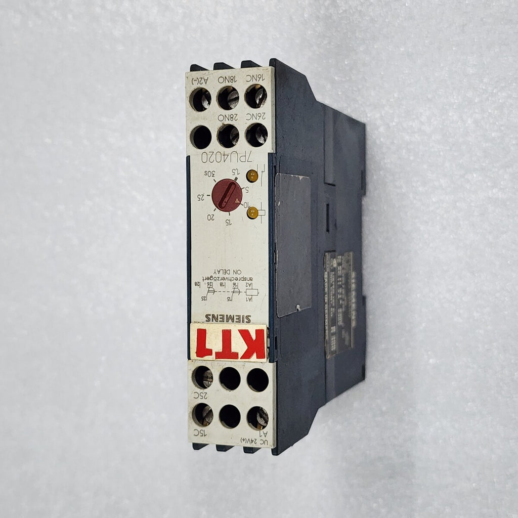 SIEMENS 7PU4020-2BB30 SOLID STATE TIME RELAY 24V