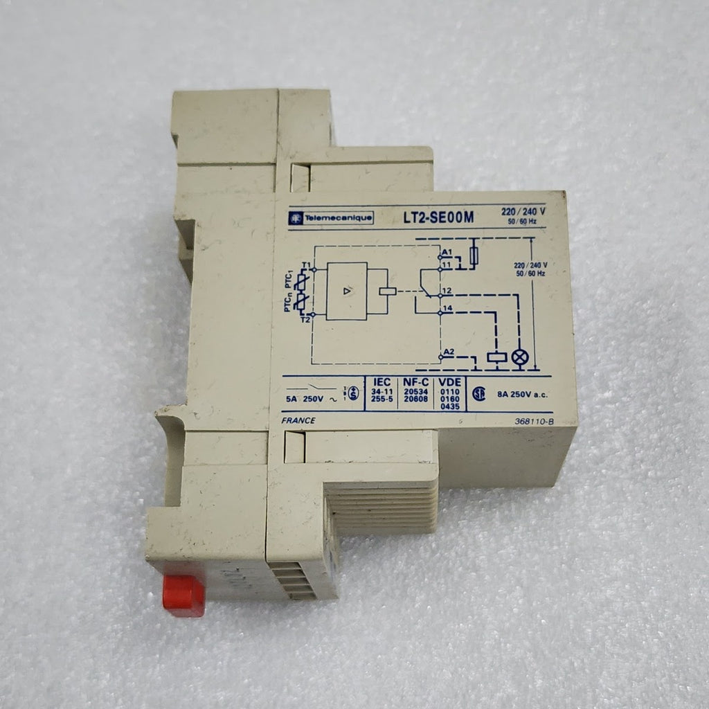 TELEMECANIQUE LT2-SE00M PTC THERMISTOR PROTECTION RELAY 200-240V
