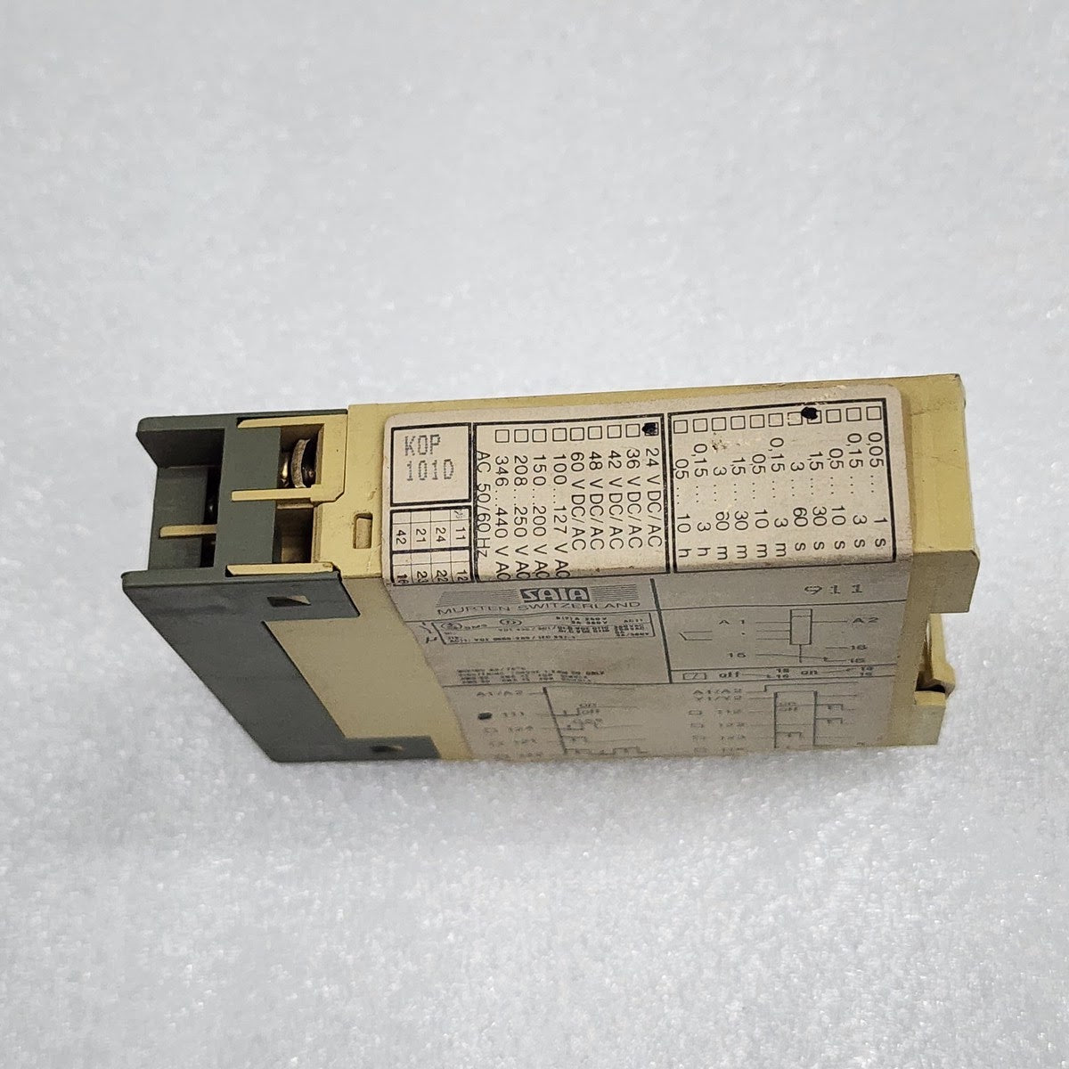 SAIA 911 MULTIFUNCTION TIME RELAY KOP-101D 24VAC/DC