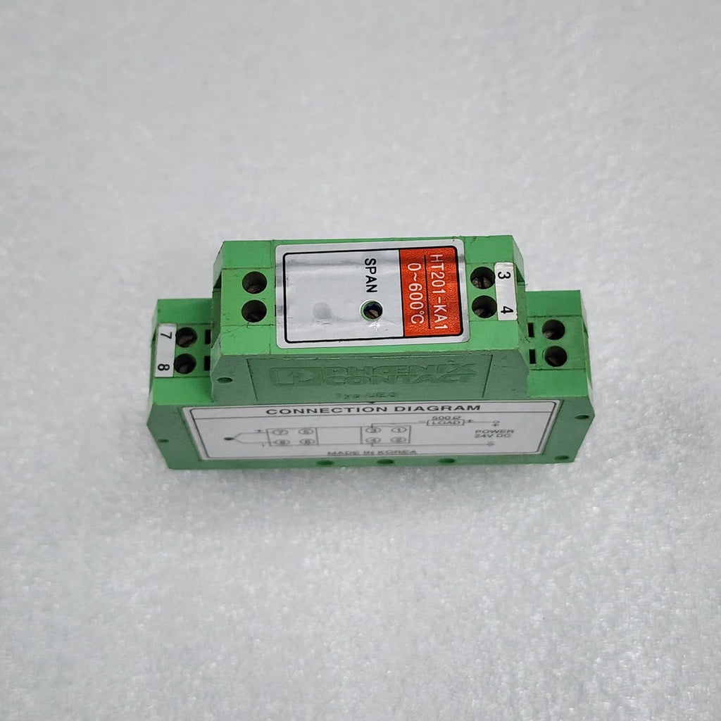 HERIANA HT 201-KA1 THERMOCOUPLE AMPLIFIER 0-600' C