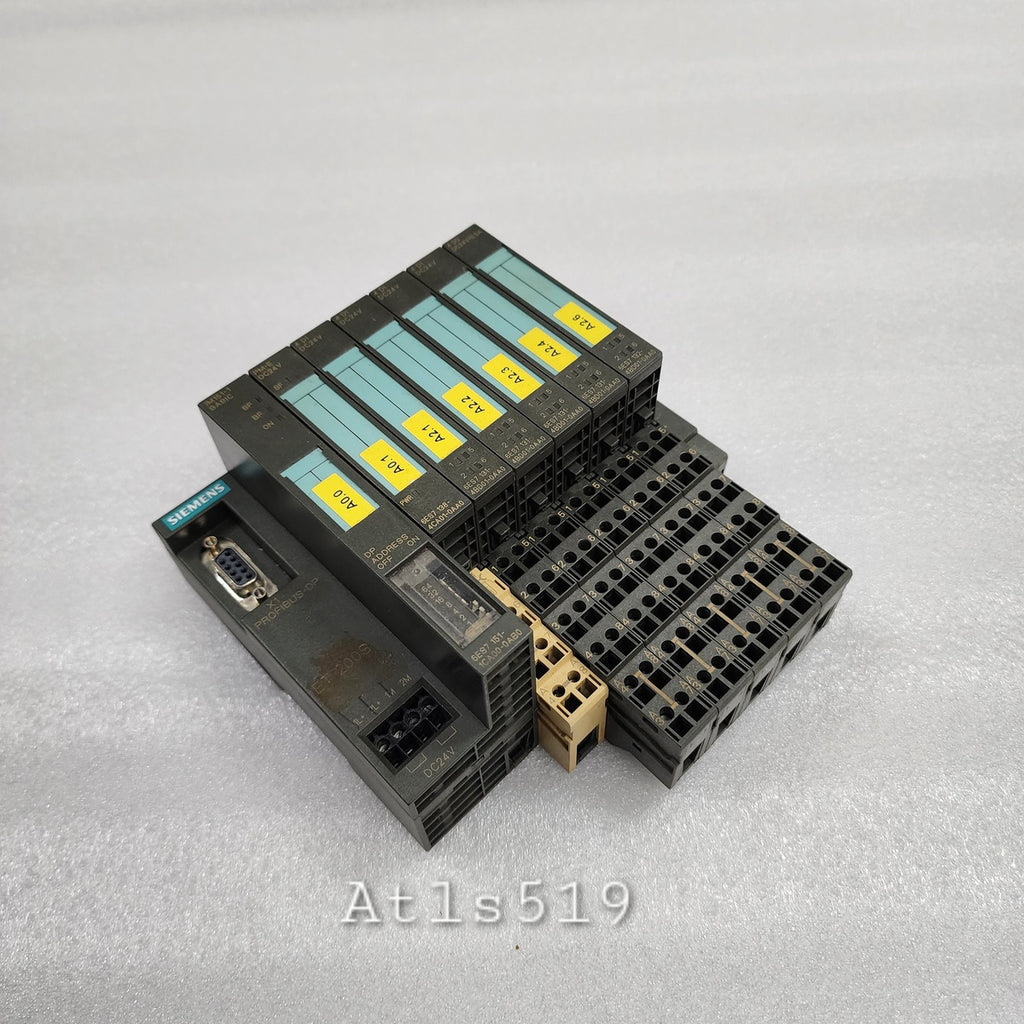 SIEMENS 6ES7 151-1CA00-0AB0 SIMATIC INTERFACE MODULE WITH I/O MODULE