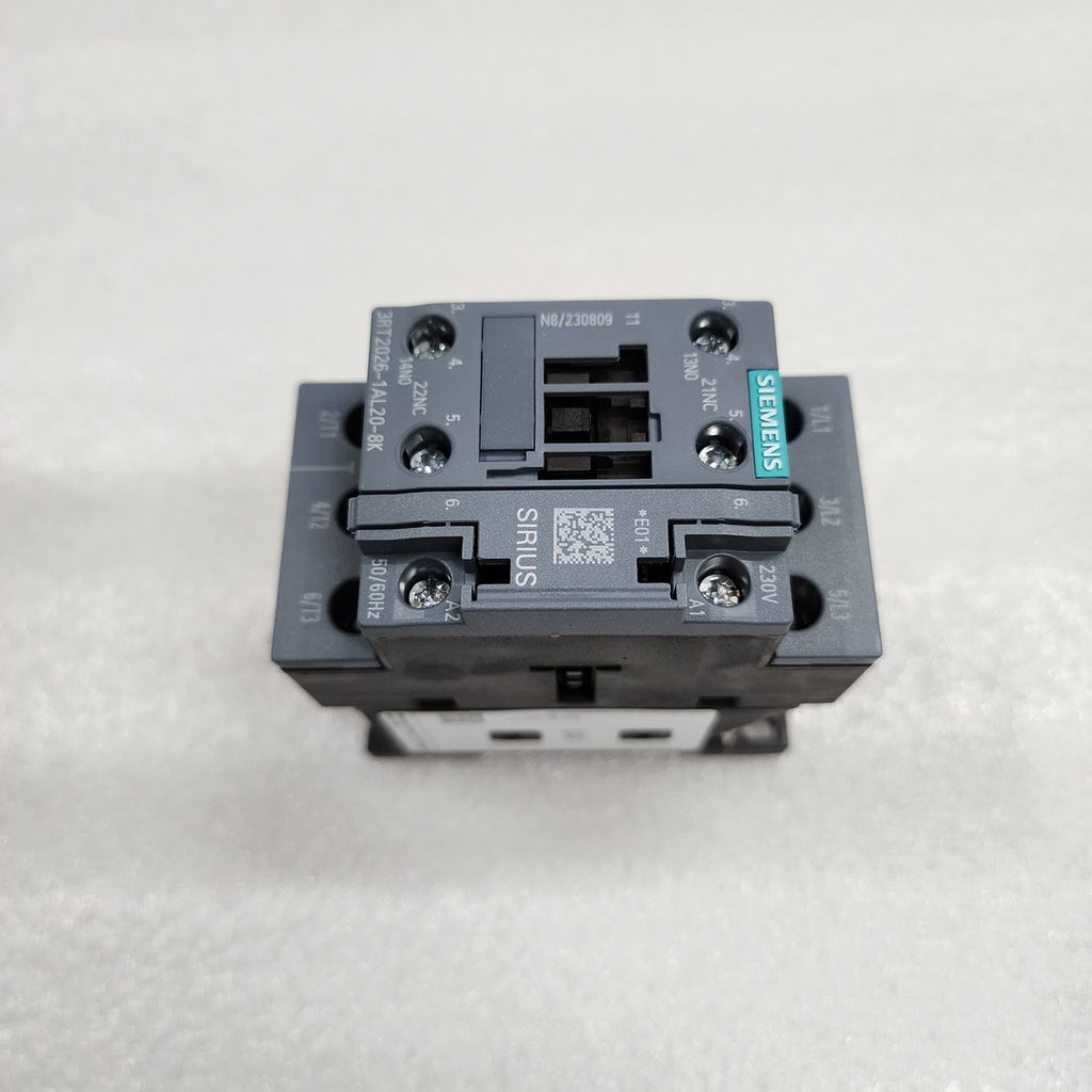 SIEMENS 3RT2026-1AL20-8K POWER CONTACTOR 230V 3RT2026-1AL20