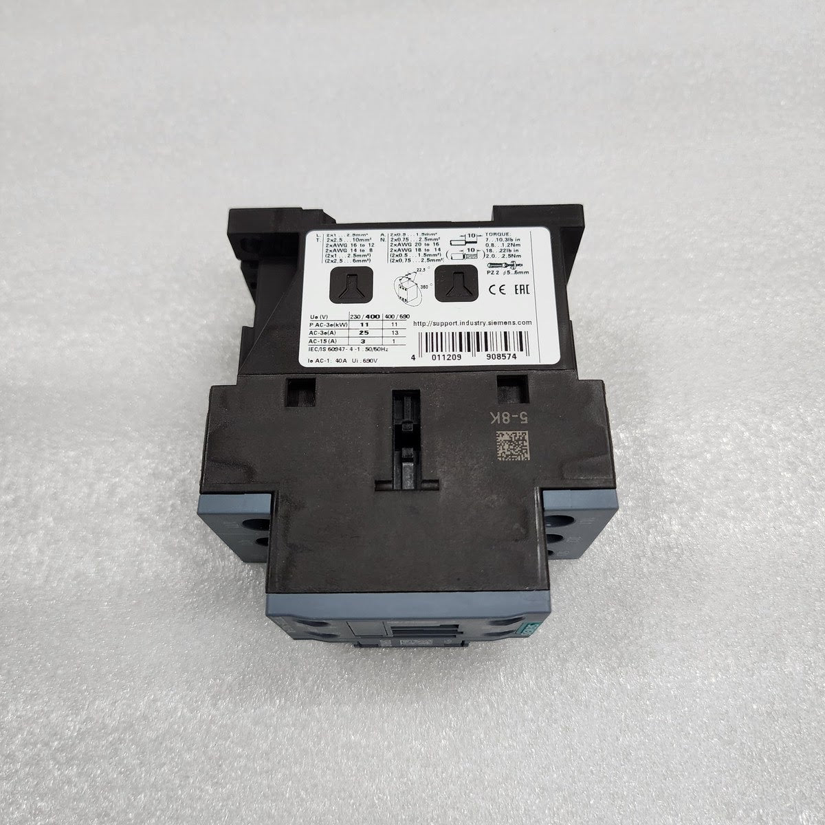 SIEMENS 3RT2026-1AL20-8K POWER CONTACTOR 230V 3RT2026-1AL20