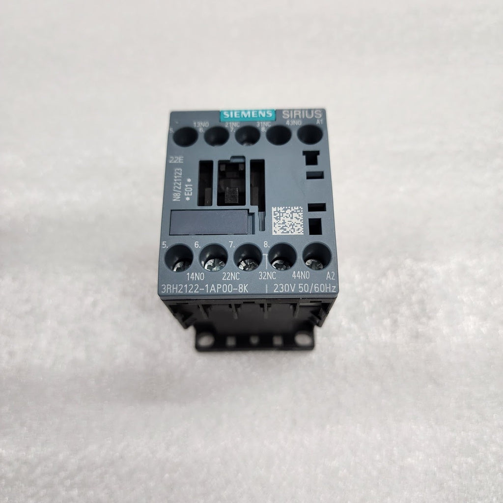 SIEMENS 3RH2122-1AP00-8K CONTACTOR RELAY 230V