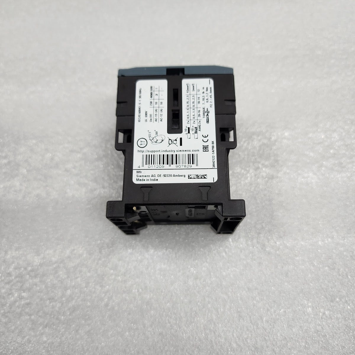 SIEMENS 3RH2122-1AP00-8K CONTACTOR RELAY 230V