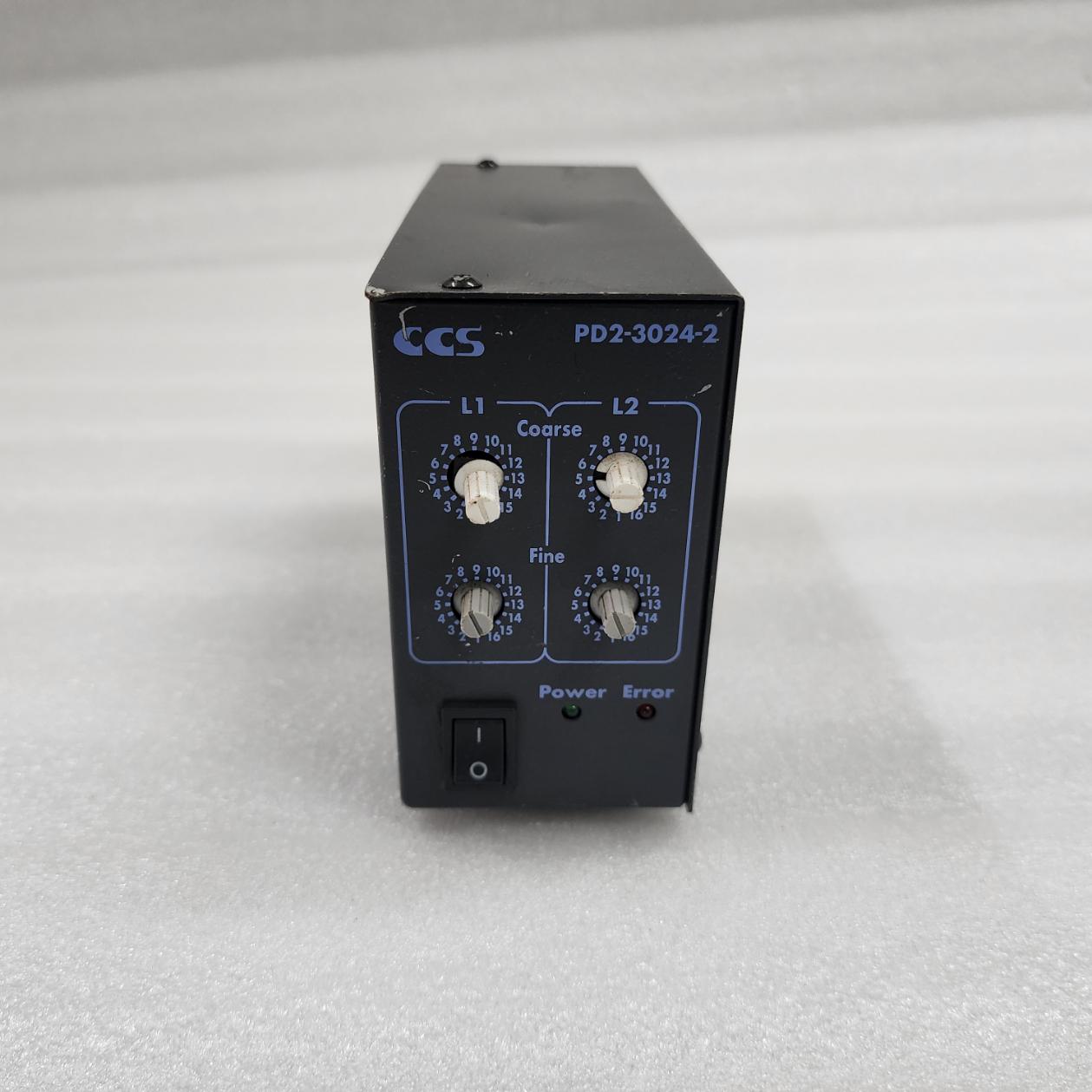 CCS PD2-3024-2 2-CHANNEL DIGITAL CONTROL UNIT 100-240V