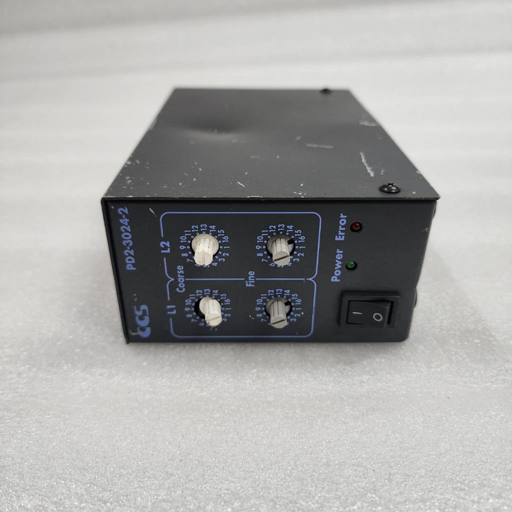 CCS PD2-3024-2 2-CHANNEL DIGITAL CONTROL UNIT 100-240V