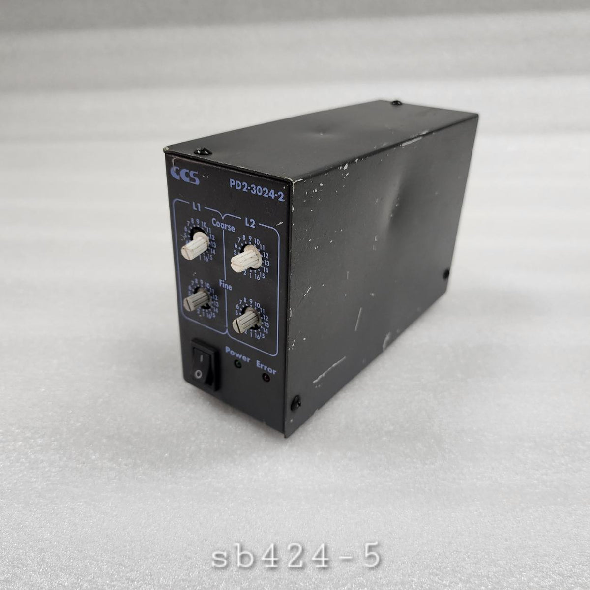 CCS PD2-3024-2 2-CHANNEL DIGITAL CONTROL UNIT 100-240V