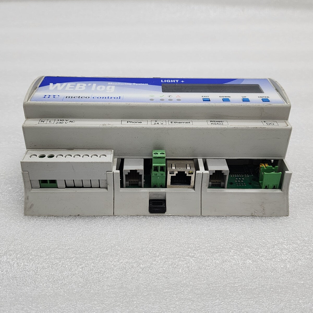 METEO CONTROL LIGHT+ 421.119 ETHERNEL DSL 300668 2612 014 WEBLOG MONITORING SYST