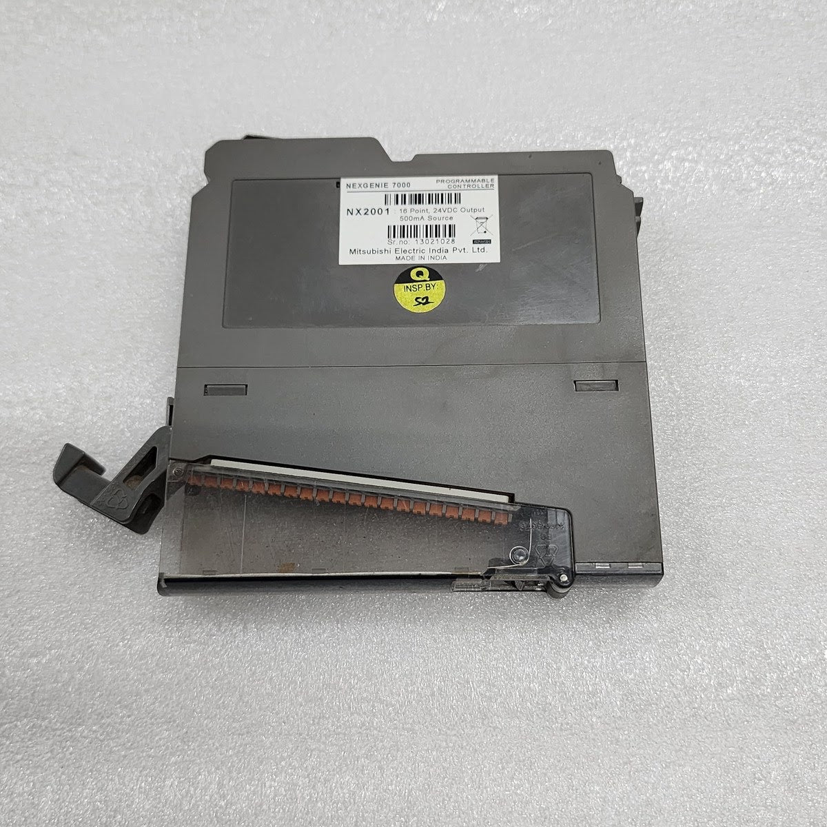 MITSUBISHI ELECTRIC NEXGENIE 7000 NX2001 16 POINT 24VDC OUTPUT 500mA SOURCE