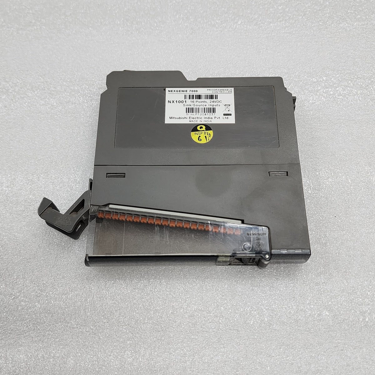 MITSUBISHI ELECTRIC NEXGENIE 7000 NX1001 16 POINTS 24VDC SINK/SOURCE INPUTS