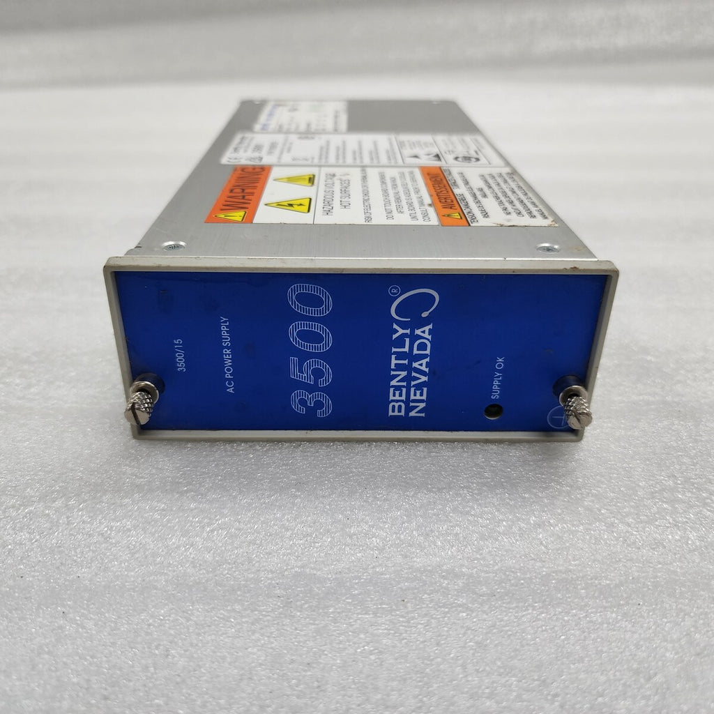 BENTLY NEVADA ARM-1813-00GE AC POWER SUPPLY 3500/15 85-264VAC