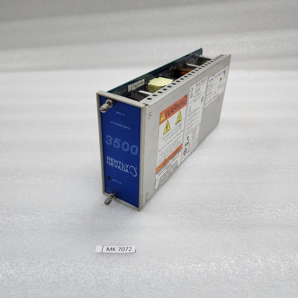 BENTLY NEVADA ARM-1813-00GE AC POWER SUPPLY 3500/15 85-264VAC