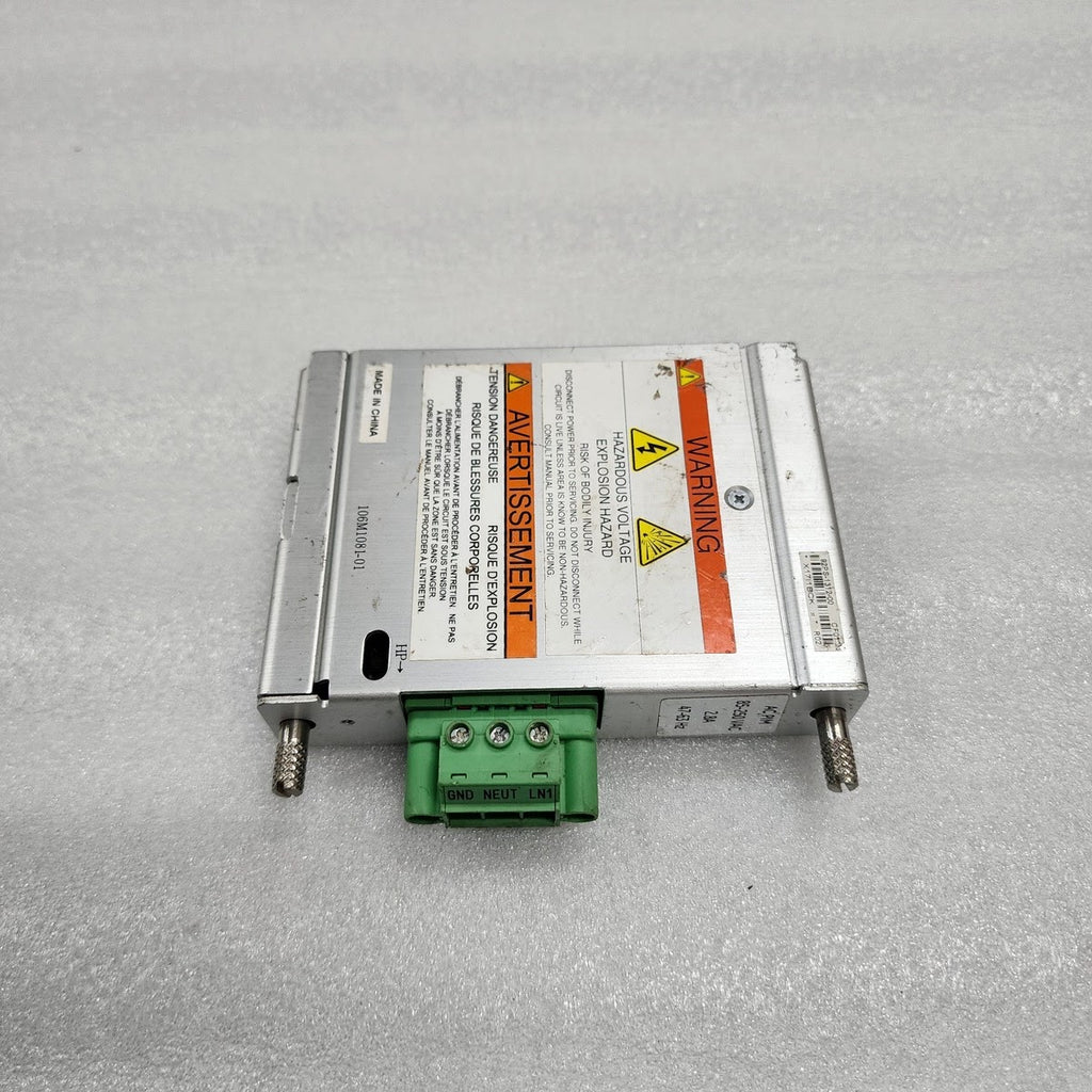 BENTLY NEVADA 106M1081-01 AC-POWER INPUT MODULE 3500/15 85-250VAC 2.8A