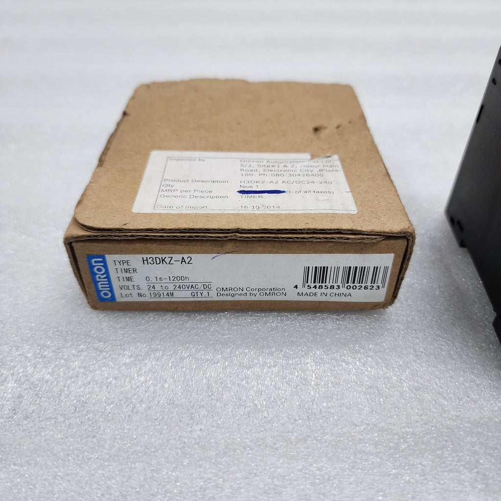 OMRON H3DKZ-A2 TIMER RELAY 24-240VAC/DC 0.1S-1200H