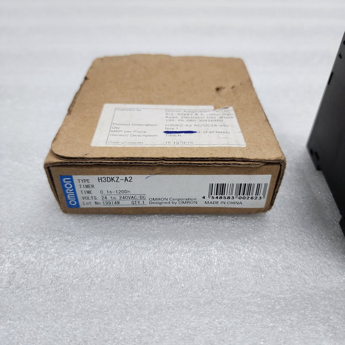 OMRON H3DKZ-A2 TIMER RELAY 24-240VAC/DC 0.1S-1200H