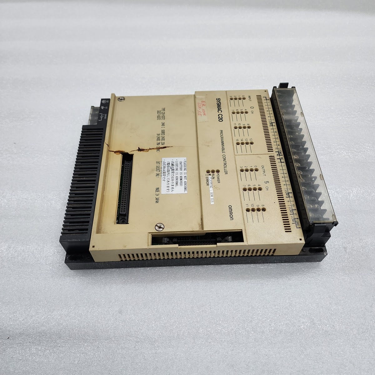 OMRON C20 PROGRAMMABLE CONTROLLER C20-SC072 3G2C7-SC072