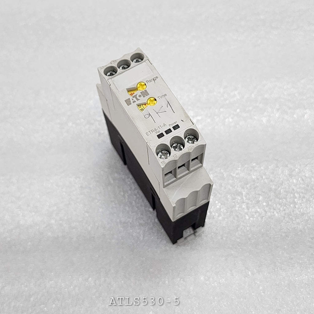 EATON ETR4-11-A ELECTRONIC TIMING RELAY XTTR6A100HS11B 24-240V AC/DC