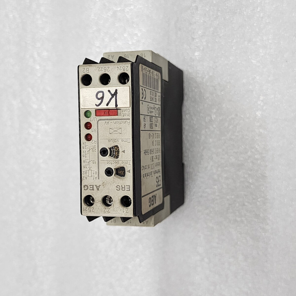 AEG ERS TIME RELAY 910-346-634-00 110-240VAC / 24V AC-DC / 42-48V AC-DC