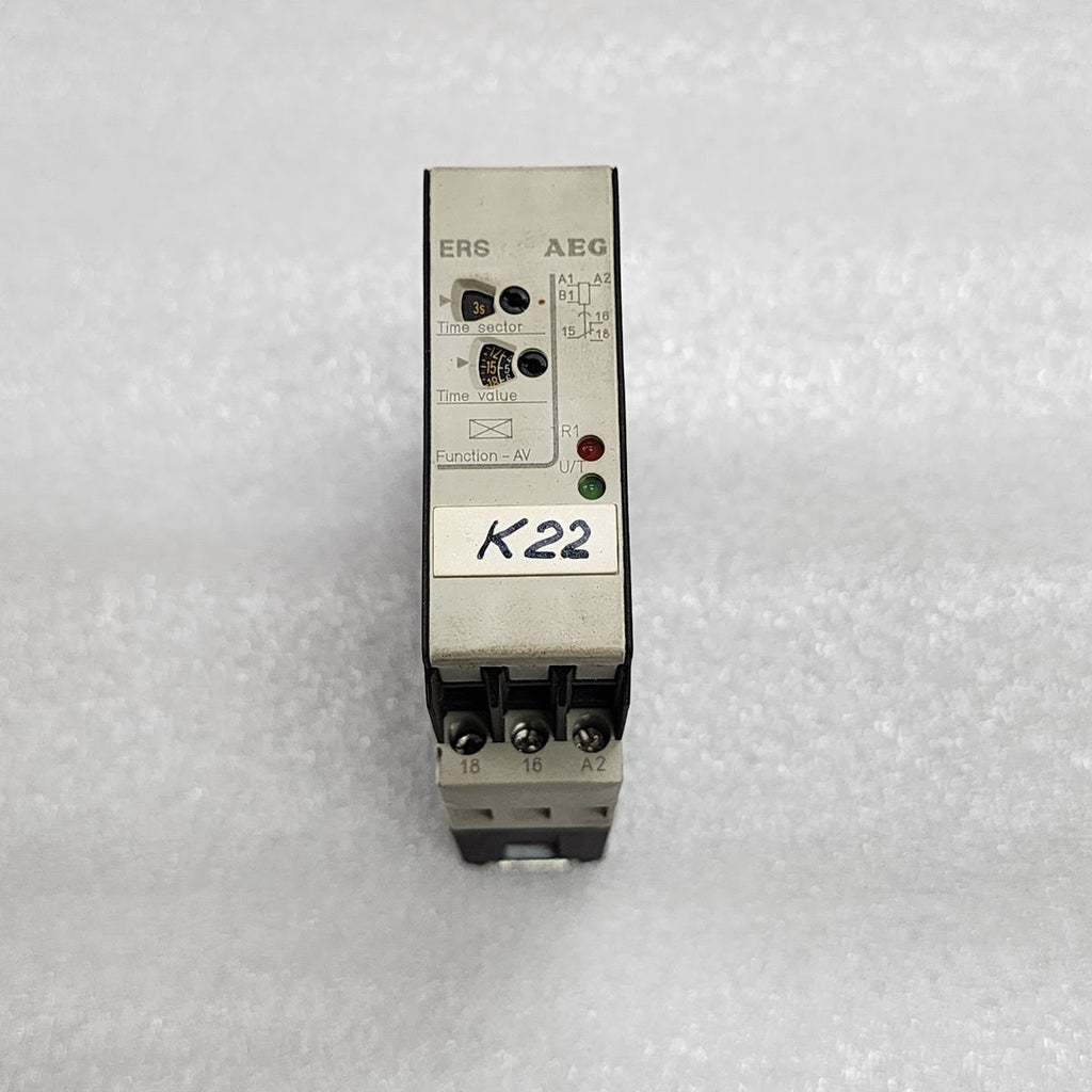 AEG ERS TIME RELAY 910-346-632-00 110-240VAC/24V AC-DC