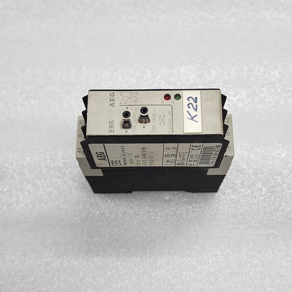 AEG ERS TIME RELAY 910-346-632-00 110-240VAC/24V AC-DC