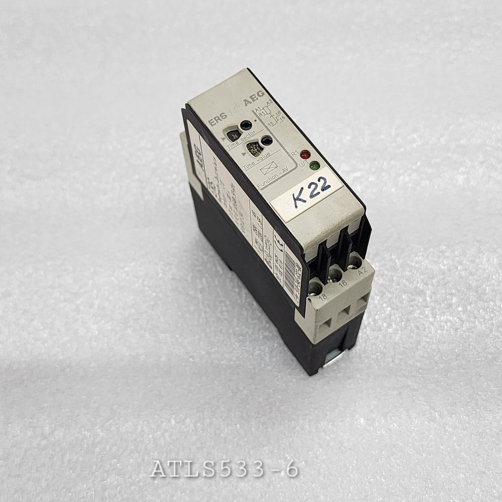 AEG ERS TIME RELAY 910-346-632-00 110-240VAC/24V AC-DC