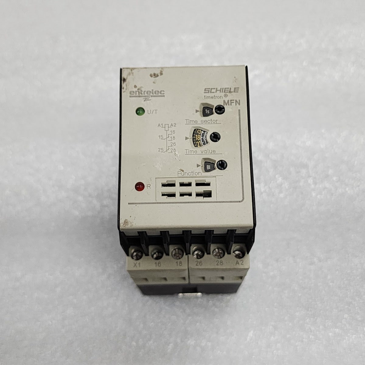 ENTRELEC MFN TIMETRON 2.440.020.03 MULTIFUNCTION TIMER SCHIELE 24-240V AC/DC